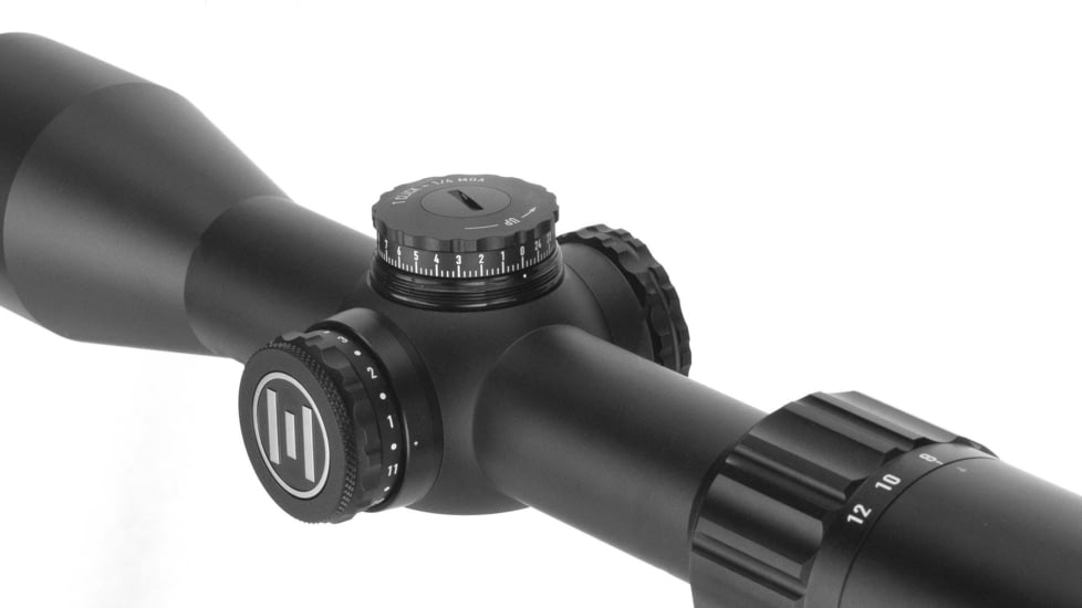 Element Optics 2-12x42 Helix HD Compact Rifle Scope, 30mm Tube, Second Focal Plane, RAPTR-1F Reticle, Black, 50057