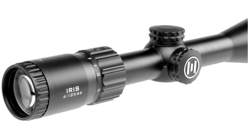 Element Optics 4-12x40 Iris 1 in Tube Rifle Scope, Second Focal Plane, RAPTR-1S, 50016