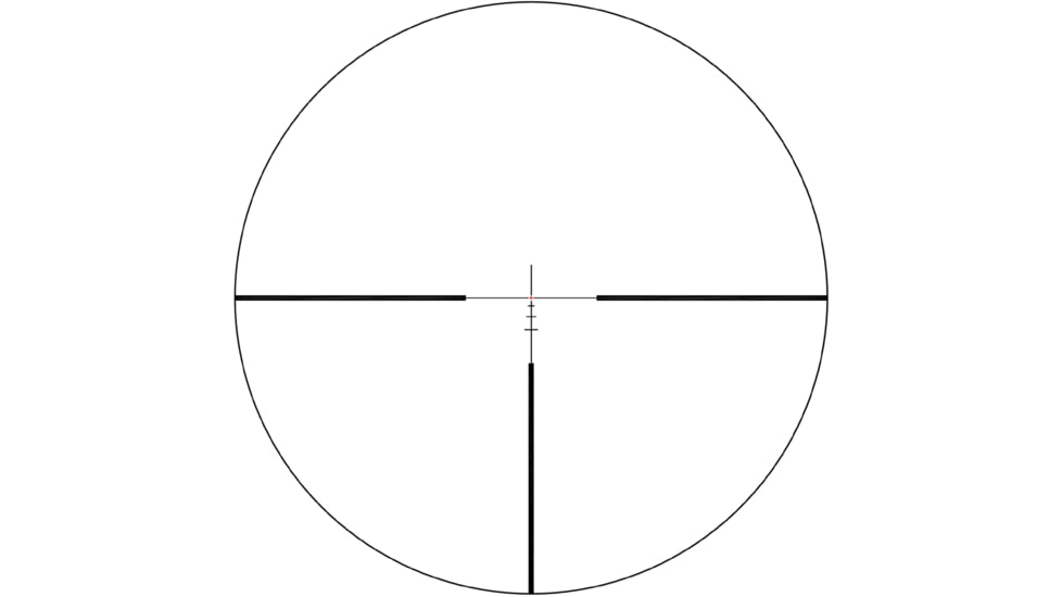 Element Optics 4-12x40 Iris 1 in Tube Rifle Scope, Second Focal Plane, RAPTR-1S, 50016