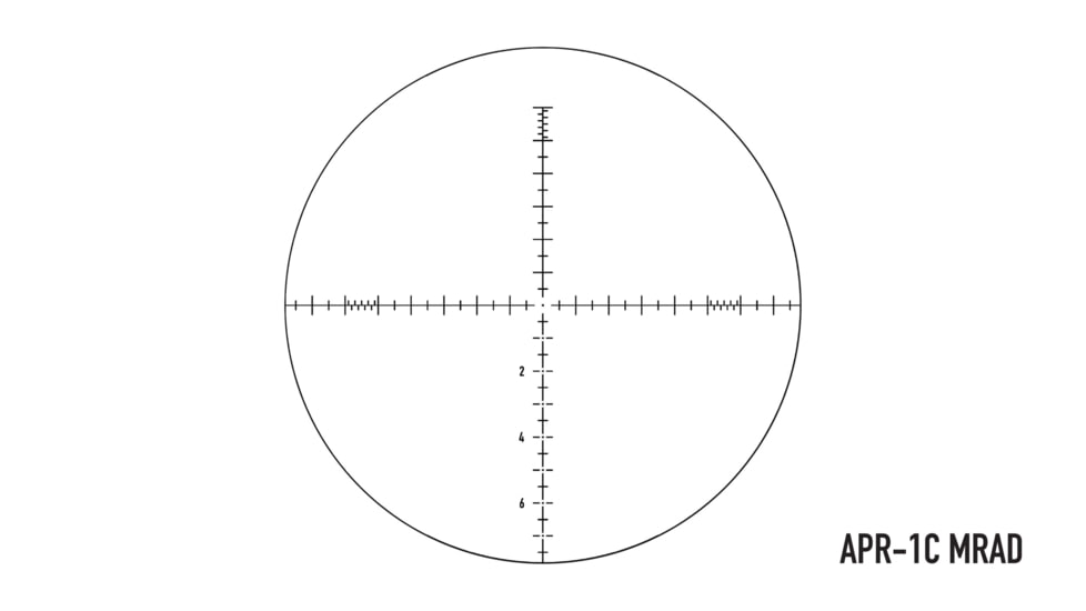 Element Optics Helix Gen 2 6-24x50mm 30mm Tube Rifle Scope, First Focal Plane, APR-1C MRAD Reticle, Black, 50105