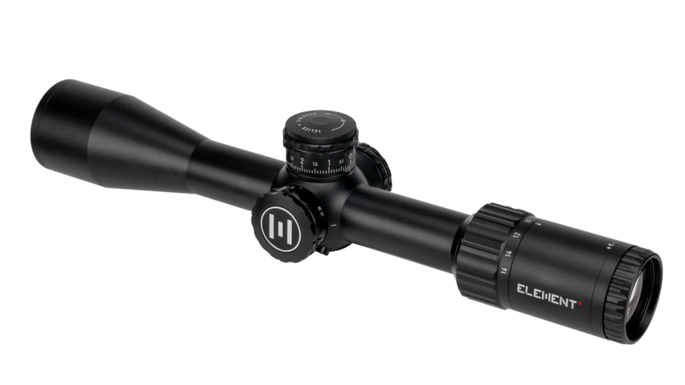 Element Optics Helix Gen2 4-16x44mm 30mm Tube Rifle Scope, First Focal Plane, MPR-1C MOA Reticle, Black, 50108