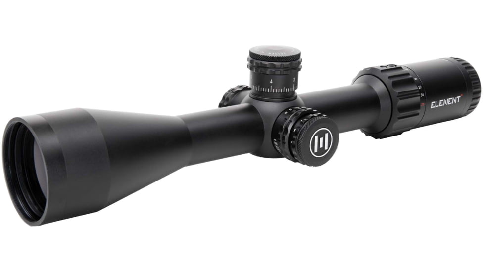 Element Optics Helix Rifle Scope, 2-16x50mm, Second Focal Plane, APR - 1C MRAD Reticle, Illuminated, Matte Black, ELE50053