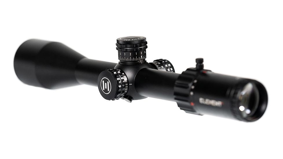 Element Optics Helix Rifle Scope, 6-24x50mm, 30mm Tube, Seccond Focal Plane, EHR-1C 6-24 SFP MOA, Matte Finish, Black, 50042