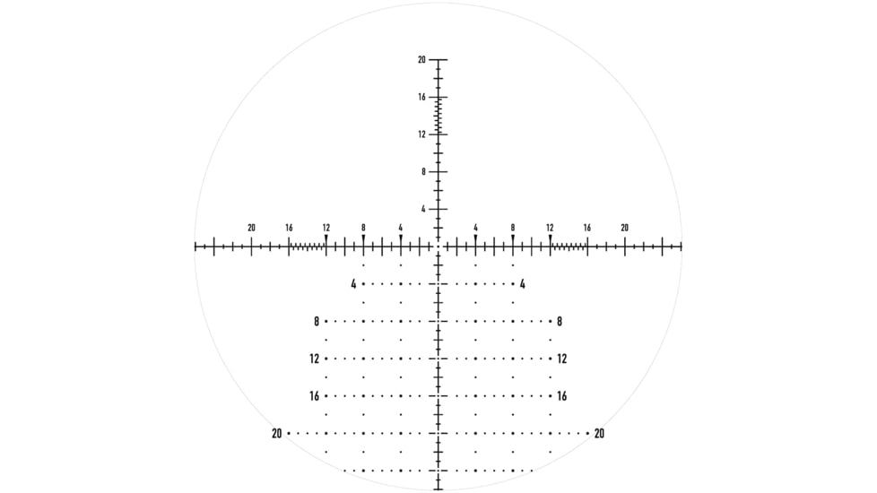 Element Optics Helix Rifle Scope, 6-24x50mm, 30mm Tube, First Focal Plane, APR-2D MOA Reticle, Matte Black, ELE50045