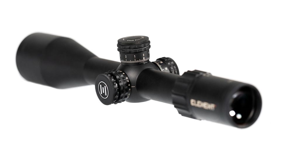 Element Optics Nexus Rifle Scope, 5-20x50mm, 30mm Tube, First Focal Plane, APR - 1C MRAD Reticle, Matte Finish, Black, 50001