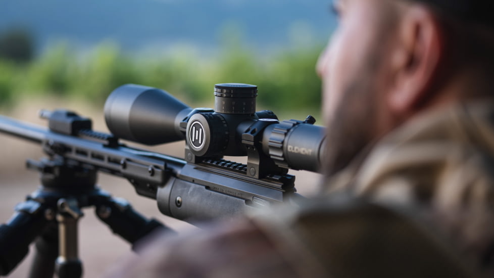 Element Optics Theos 6-36x56mm Rifle Scope, 34mm Tube, Fisrt Focal Plane FFP, APR-2D, MOA, 50061