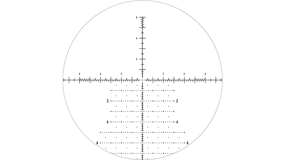Element Optics Theos 6-36x56mm Rifle Scope, 34mm Tube, Fisrt Focal Plane FFP, APR-2D, MOA, 50061