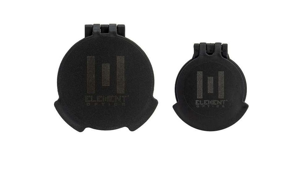 Element Optics Theos Flip Caps, Black, ELE55011