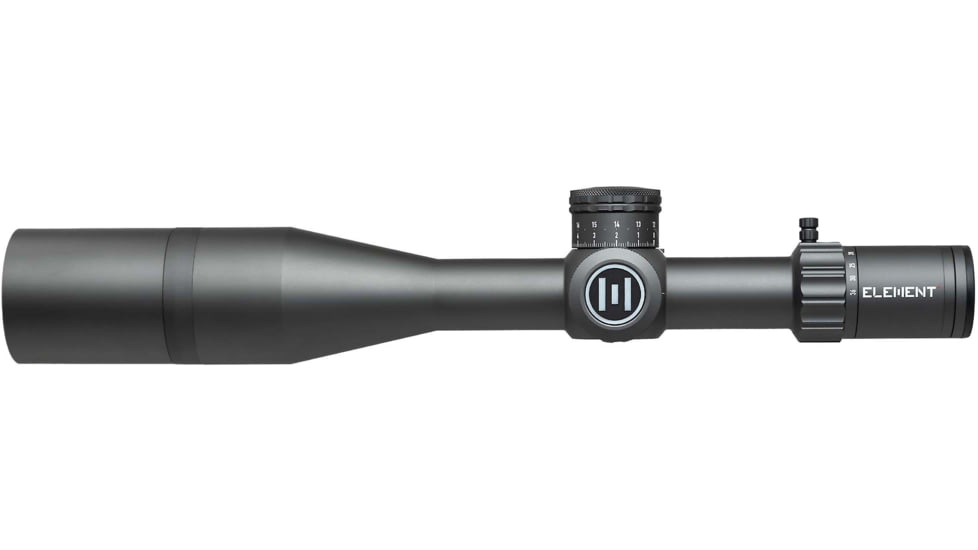 Element Optics Theos Rifle Scope, 6-36x56mm, 34mm Tube, First Focal Plane, APR - 2D Reticle, Gray, ELE50060