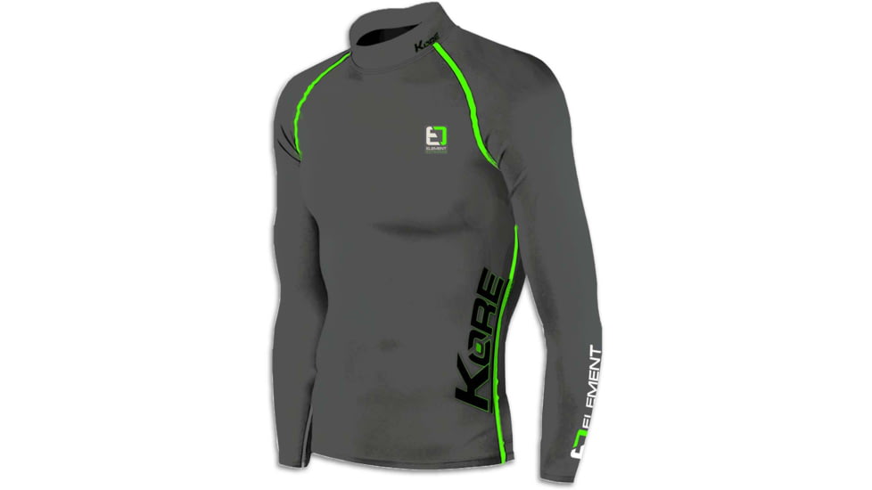 Element Outdoors Kore Series Arctic Thermal Long-Sleeve Shirt - Mens, BLACK, 2X-Large, KS-ATLS-2XL-BK