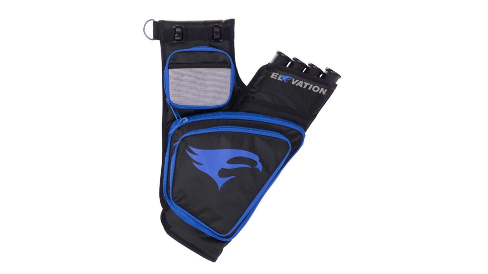 Elevation Transition Quiver, Black/Blue 4 Tube LH 10319