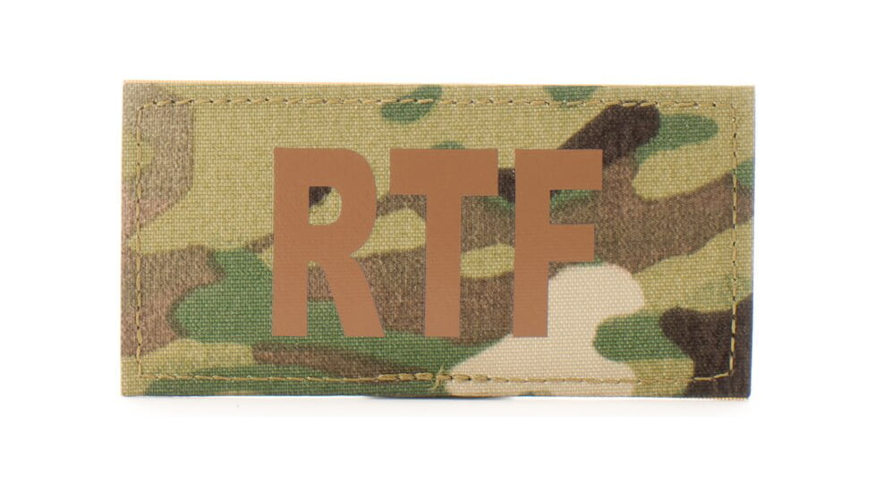 Eleven 10 2x4 Med Id Patch, Brown - E10-7001-RTF-MTC/BRN
