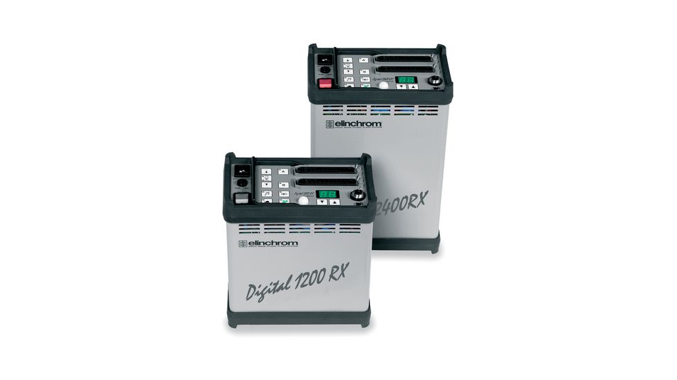 Elinchrom Digital 2400rx (2400ws) Power Pack W/power And Sync Cords EL 10257