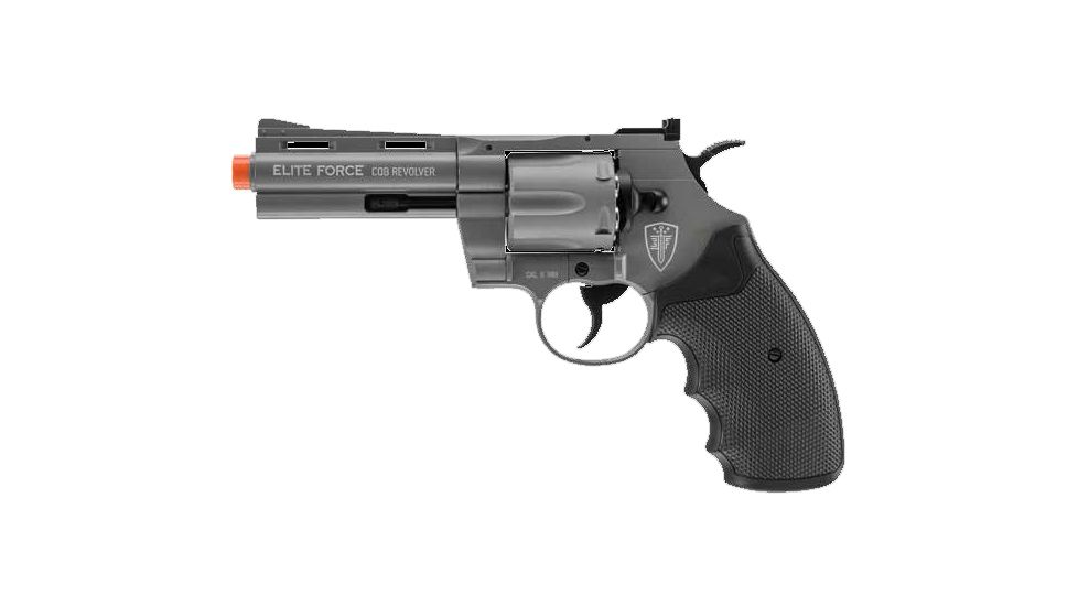 Elite Force 4in CQB Revolver,Grey 2279545