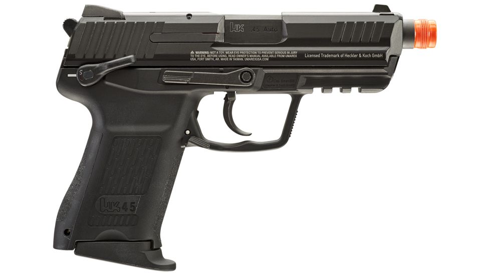 Elite Force H&amp;K 45CT GBB Airsoft Gun, Black, 2275034