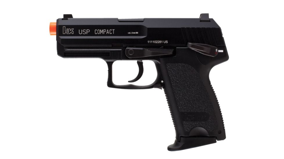 Elite Force HK USP Compact GBB Airsoft Pistol,Black 2275004