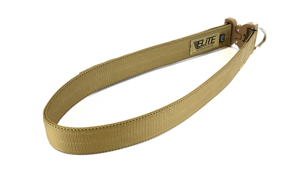 Elite Survival Systems Elite Cobra Rigger's Belt with D Ring Buckle, Coyote Tan, Medium CRB-T-M