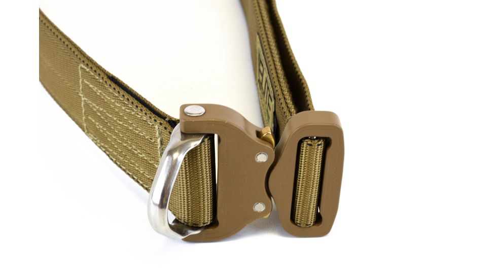 Elite Survival Systems Elite Cobra Rigger's Belt with D Ring Buckle, Coyote Tan, Medium CRB-T-M