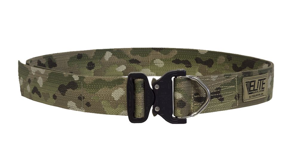 Elite Survival Systems Elite Cobra Rigger's Belt with D Ring Buckle, MultiCam, Large CRB-M-L