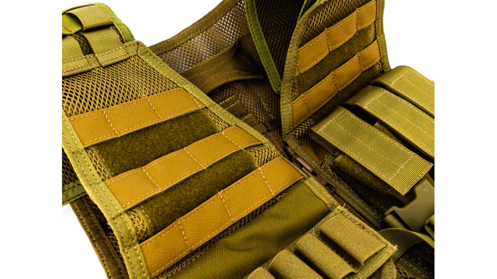 Elite Survival Systems MVP Commandant Tactical Holster Vest, Right Hand Holster, Coyote Tan MVP020103-T