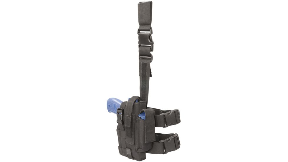 Elite Survival Tactical Holster, Right, Black, 4-4.5in Large Frm Auto 7670-B-RH