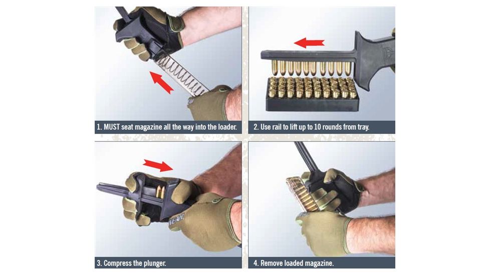 Elite Tactical Systems Universal pistol mag loader- 9mm and .40, ETSCAM-9