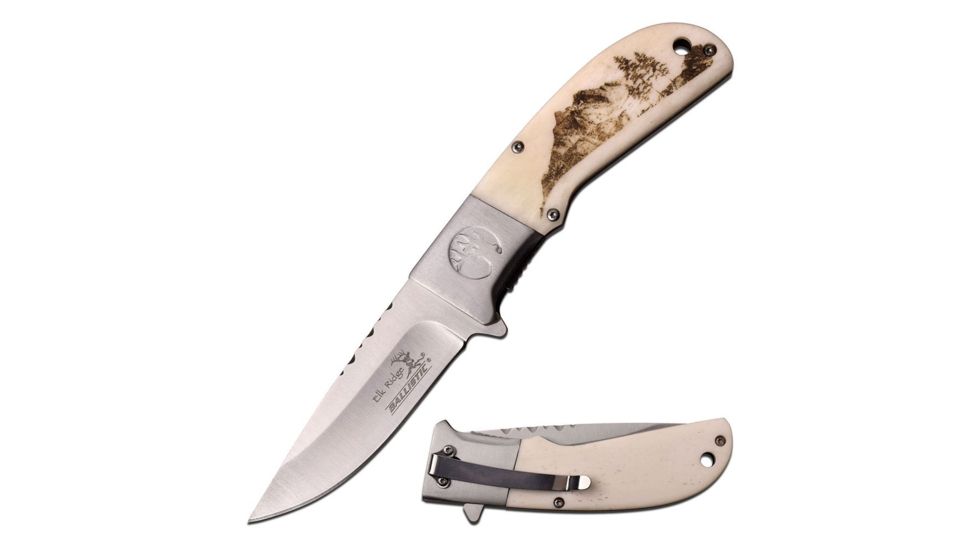 Elk Ridge Folding Blade, 4.5in Closed ER-A168BN