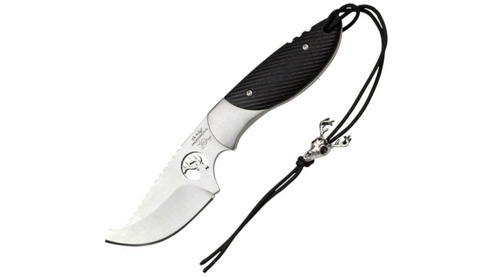 Elk Ridge Professional Fixed Blade Knife, Black EP002BK