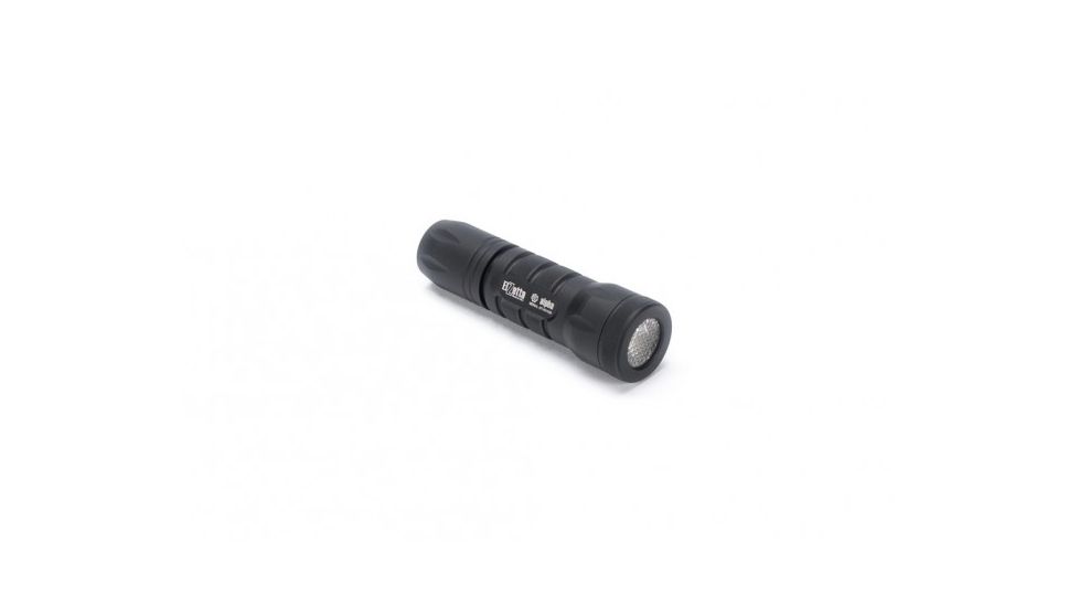 Alpha 1-Cell LED Flashlight,Black,415 Lumens w/Standard Bezel Ring,Flood Lens,High/Low Tailcap