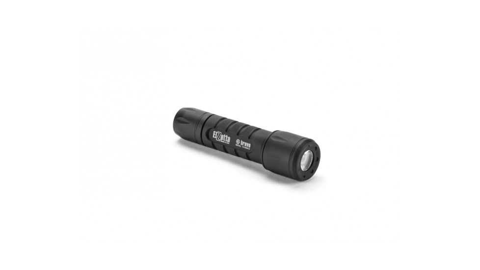 Bravo 2-Cell LED Flashlight,Black,235 Lumens w/Lowpro Bezel,M60,Rotary Switch