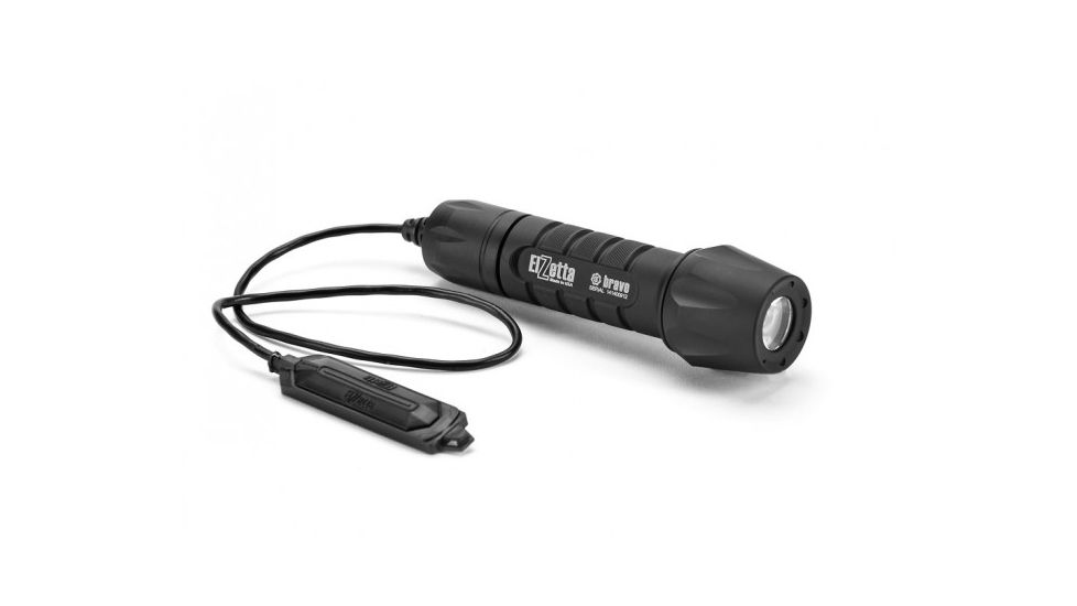 Bravo 2-Cell LED Flashlight,Black,235 Lumens w/Standard Bezel,M60,Tape Switch,12in