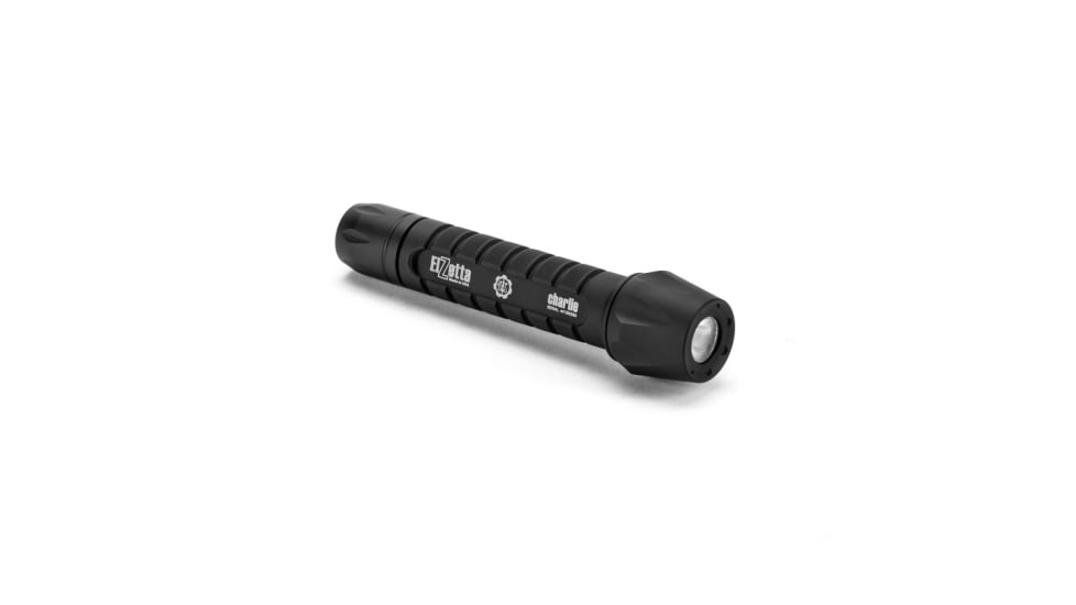 Charlie 3-Cell LED Flashlight,Black,235 Lumens w/Standard Bezel,M60F,Rotary Switch