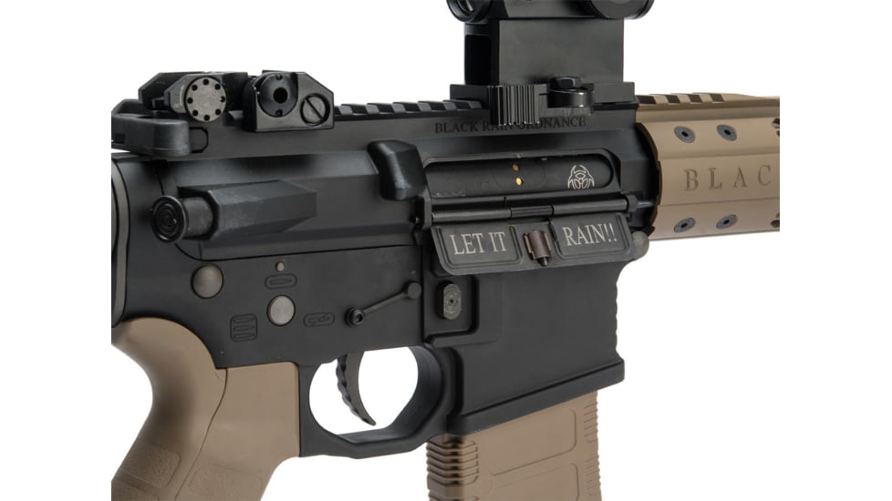 EMG Black Rain Ordnance BRO SPEC15 Licensed AR-15 Airsoft AEG Rifle, Carbine, Dark Earth, Large, KA-EMG-AG-196-DE