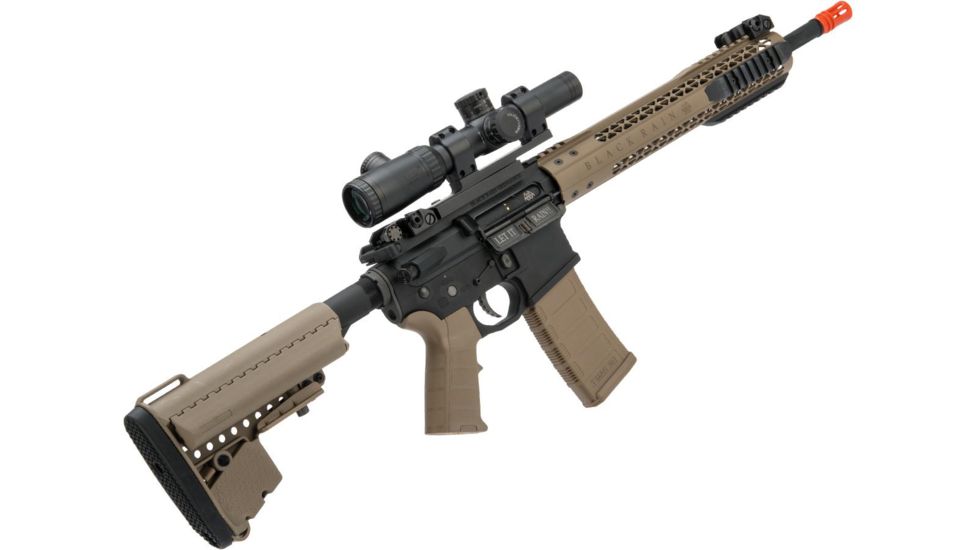 EMG Black Rain Ordnance BRO SPEC15 Licensed AR-15 Airsoft AEG Rifle, Carbine, Dark Earth, Large, KA-EMG-AG-196-DE