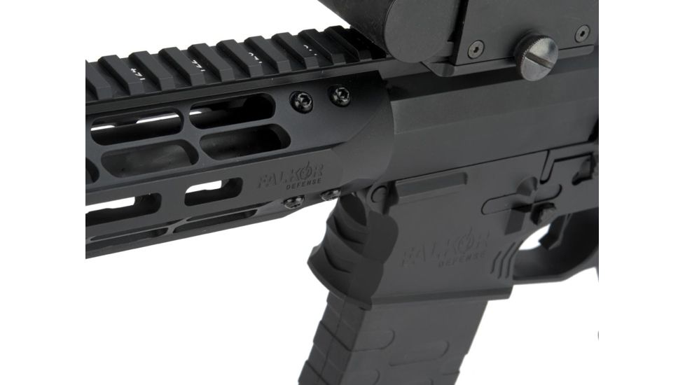 EMG Falkor AR-15 Training Weapon M4 Airsoft AEG Rifle, Blitz SBR, Black, Large, FD-B-B