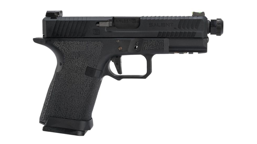 EMG Salient Arms International Blu Airsoft Training Weapon, Compact, Green Gas Mag, Black, Medium, SA-BL0201