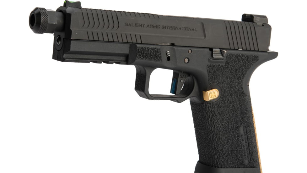 EMG Salient Arms International BLU Airsoft Training Weapon, Steel/CO2, Black, Medium, SA-BL0130