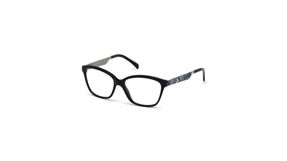 Emilio Pucci EP5011 Eyeglass Frames - Shiny Black Frame Color