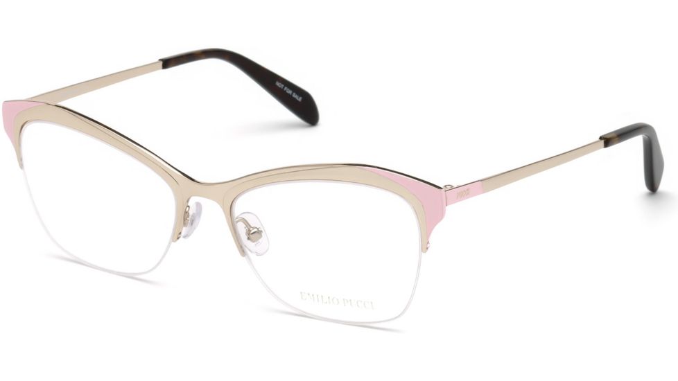 Emilio Pucci EP5074 Eyeglass Frames - Gold Frame Color