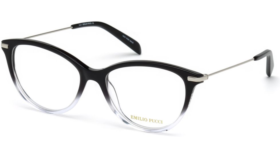 Emilio Pucci EP5082 Eyeglass Frames - Black Frame Color