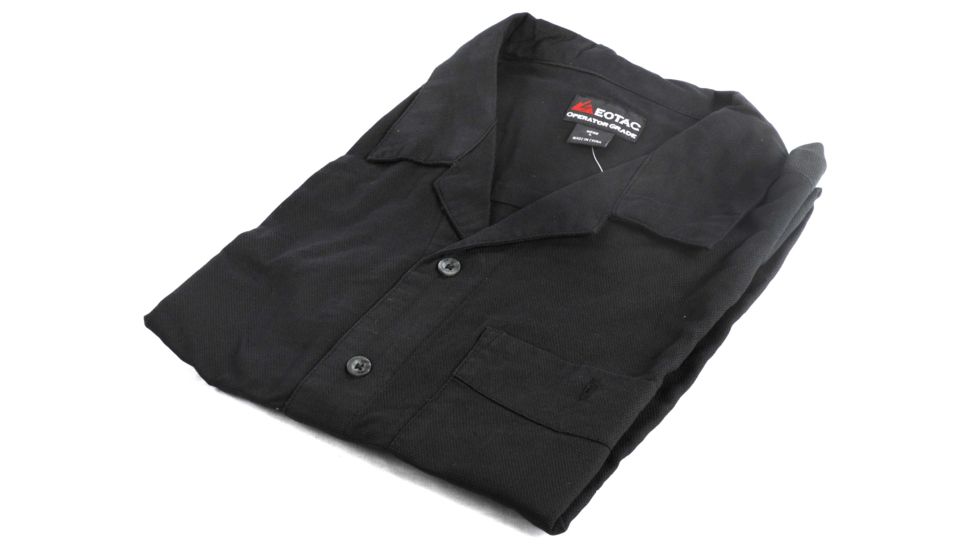 EOTAC 403 Operator Grade Short-Sleeve Shirt Color Black Size L