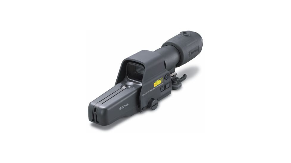 EOTech HOLOgraphic Sight 557 w/ G23 3x FTS Magnifier Weapon Sight System w/ FREE ScopeCoat Protective Covers and AA batteries, 557-G23FTS-KIT