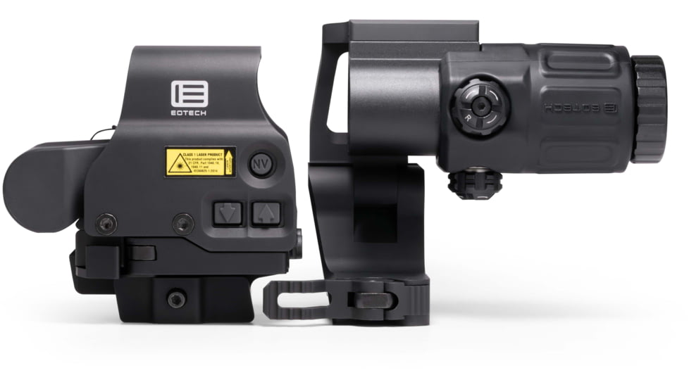 EOTech HHS STC Holographic Hybrid Sight System with EXPS3-0 HWS, G33 Magnifier and STC, Matte Black, HHS STC