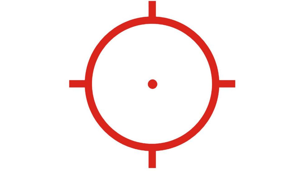 EOTech Holographic Weapon Sight, Non-Night Vision Compatible, Black, 518.A65