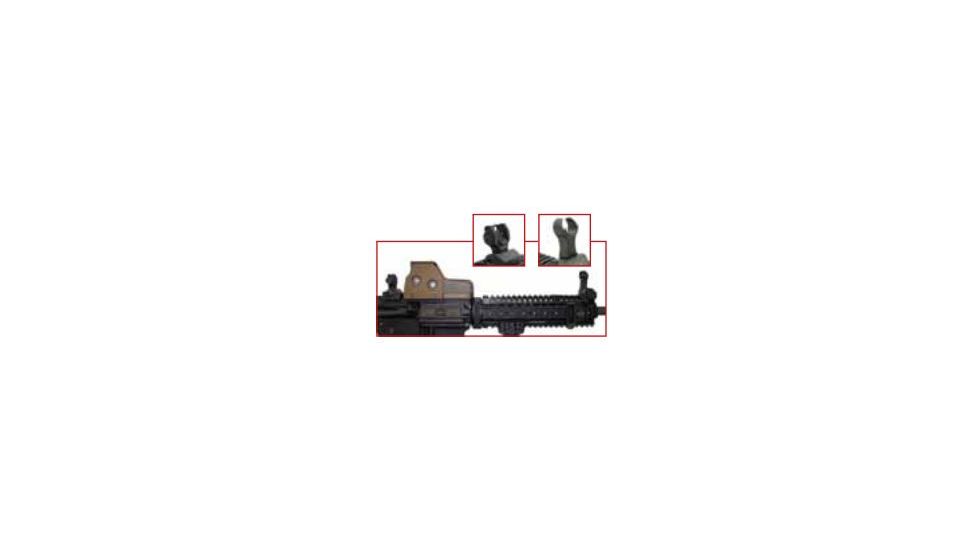 Eotech Hws Folding Battle Flip Up Iron Sight 9 Troy Back Fbsra4 Main