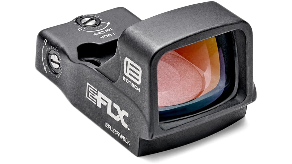 EOTech Mini Reflex Red Dot Sight, 3 MOA Dot, Black, EFLX3RWBLK