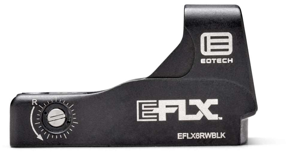 EOTech EFLX Mini Reflex Red Dot Sight, 3 MOA Dot, Black, EFLX3RWBLK