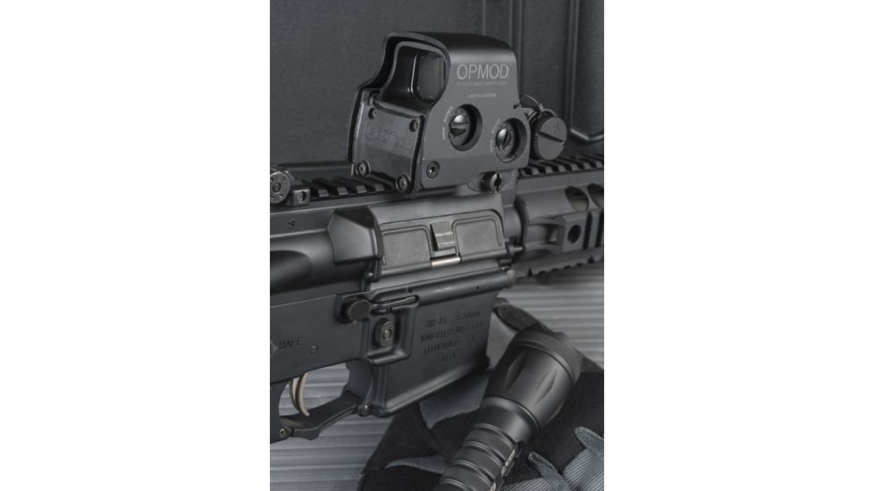 EOTech OPMOD OP Exclusive EXPS2-0 Green Reticle Holographic Reflex Red Dot Sight, Green 68 MOA Ring w/ Single 1 MOA Dot, Black, EXPS2-0GRNOP-BLACK