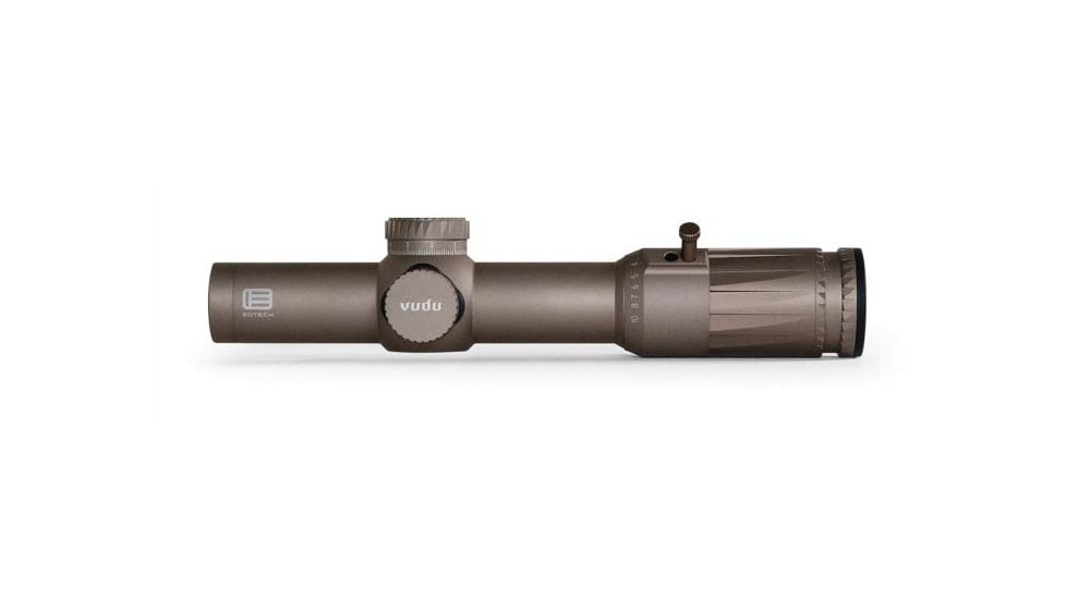 EOTech Vudu 1-10x28mm Rifle Scope w/ Daylight Bright Dot, First Focal Plane, SR5 MRAD Reticle, Tan/FDE, VDU1-10SR5DFTAN