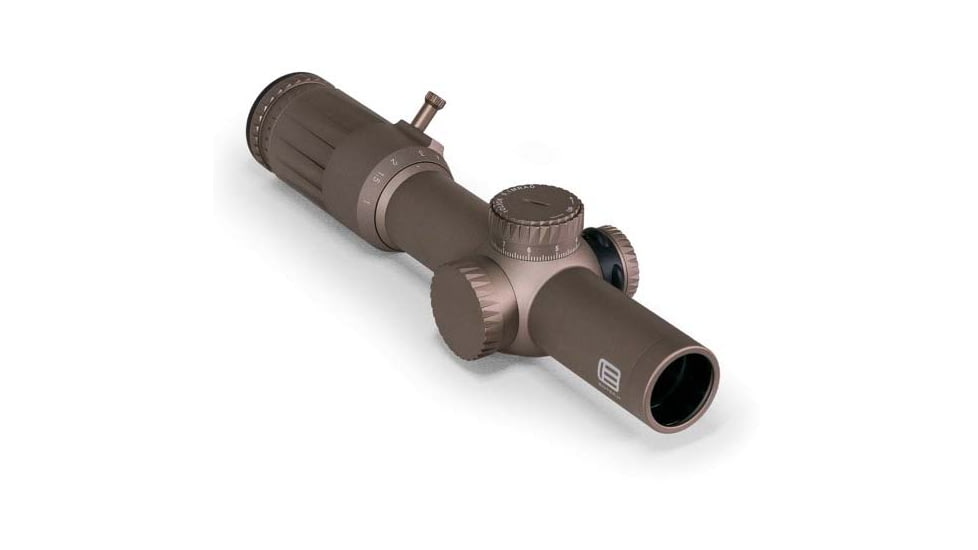 EOTech Vudu 1-10x28mm Rifle Scope w/ Daylight Bright Dot, First Focal Plane, SR5 MRAD Reticle, Tan/FDE, VDU1-10SR5DFTAN